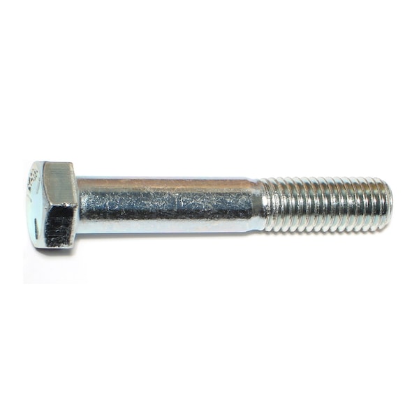Midwest Fastener Grade 5, 1/2"-13 Hex Head Cap Screw, Zinc Plated Steel, 3 in L, 25 PK 51925 - main